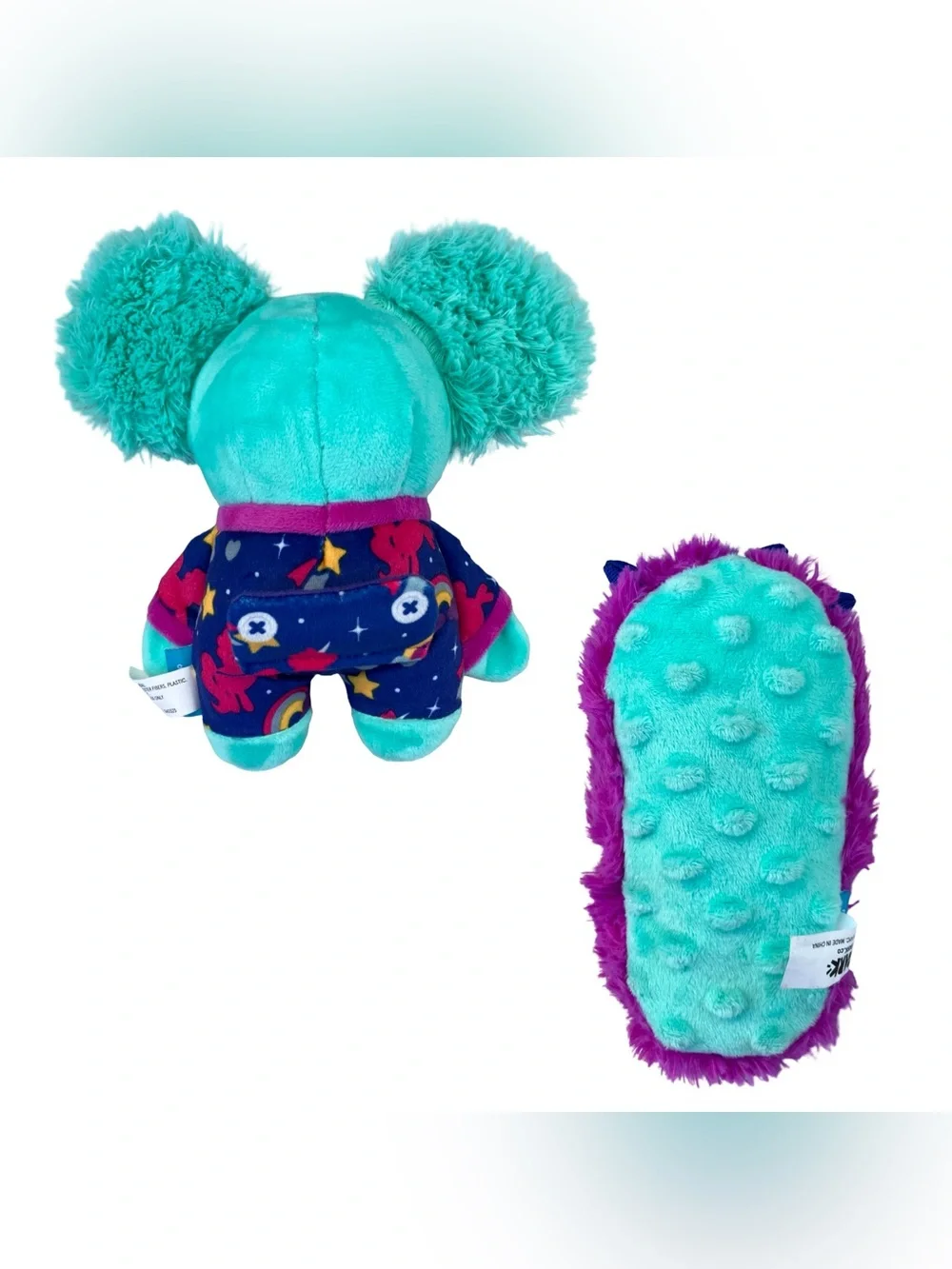 Bark Box Slobber Party Dog Toys Lot Of 2 Joey Jammies & Bearly Sleepy Slipper